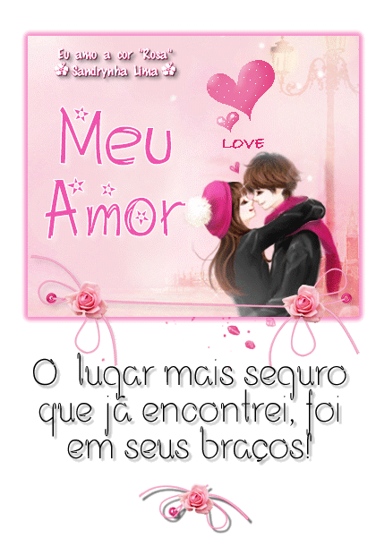 Imagem para face gif Meu amor O lugar mais seguro que já 